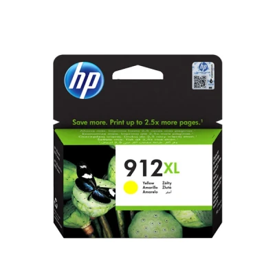Image of HP 3YL83AE 912XL High Yield Original Ink Cartridge, Yellow, Single Pack