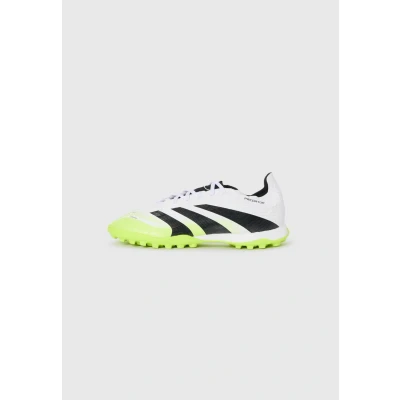 Image of adidas Performance Predator League Football boots artificial grass, Men&#039;s, Size: 9.5, White/core black/lucid lemon shoes