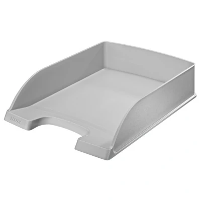 Image of Leitz A4 Letter Tray, Grey, Plus Range, 52270085