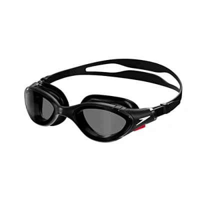 Image of Speedo Biofuse Unisex Goggles, Size: One Size, Black/white/smoke