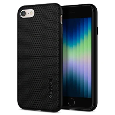 Image of Spigen Liquid Air Armor Case Black Apple iPhone 8/SE 2020/SE 2022