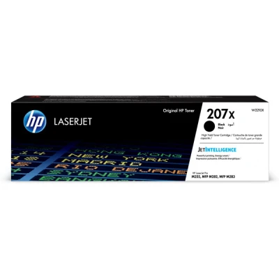 Image of HP 207X W2210X High Capacity Black Original Toner for Color LaserJet Pro M255/M282/M283