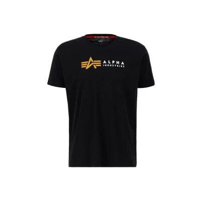 Image of ALPHA INDUSTRIES Men&#039;s Label T Pp Shirt, black, M