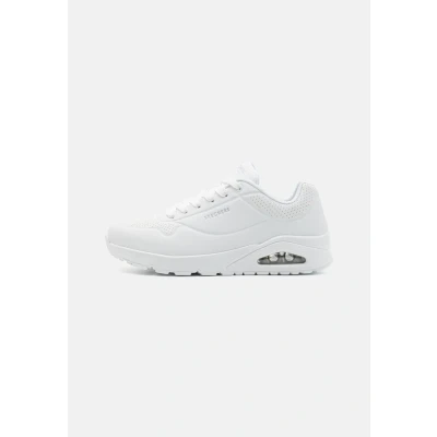 Image of Skechers Men&#039;s Wide Fit Uno Stand on Air Sneaker, White, 10.5 UK