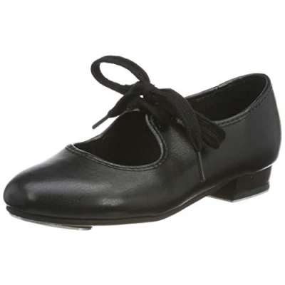 Image of Roch Valley Low heel PU Tap Shoes Comfortable with fitted toe and taps