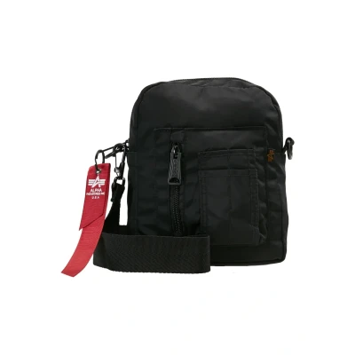 Image of Alpha Industries CREW Carry BAG Across body bag, Size: One Size, Black