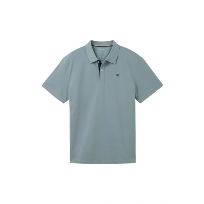 Image of TOM TAILOR Men&#039;s Polo Shirt, 27475 Grey Mint, S