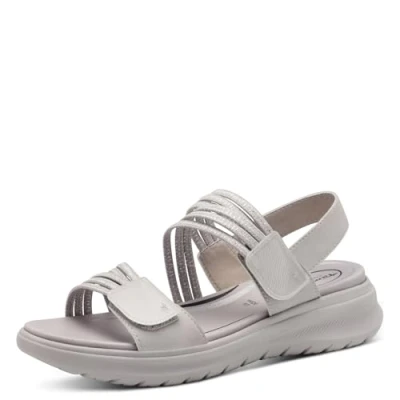 Image of Tamaris Comfort Damen Sandale MultiAdj+vegan STONE (38)