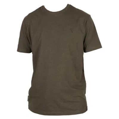 Image of Fox Collection t shirt Green &amp; Black M Fishing