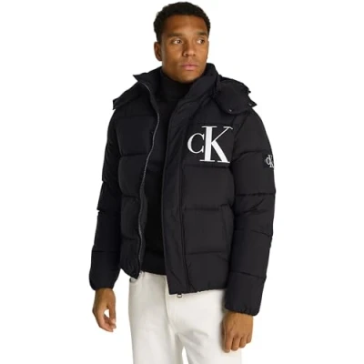 Image of Calvin Klein Jeans Essentials Jacket Winter jacket, Men&#039;s, Size: XXL, Black
