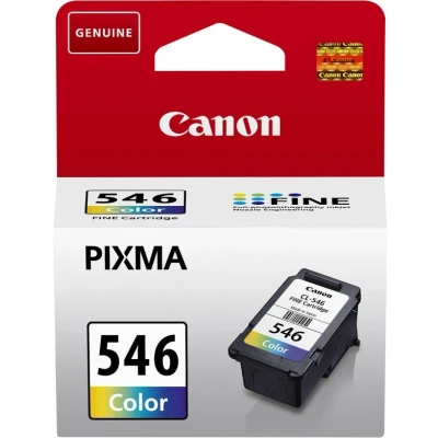 Image of Canon CL 546 Genuine C/M/Y Colour Ink Cartridge PIXMA Printer Compatible