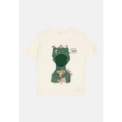 Image of Name it Nmmbrett Print Tshirt for kids, Size: 1 1.5y, Cloud dancer