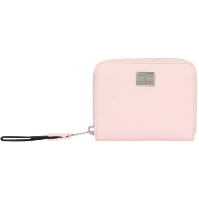 Image of Tommy Jeans American COOL Wallet, Women&#039;s, Size: One Size, Pink