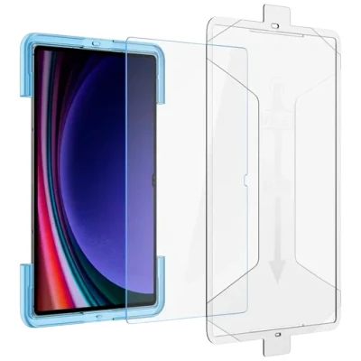 Image of Spigen EZ Fit Tempered Glass Clear Screen Protector Samsung Galaxy Tab S10 Ultra