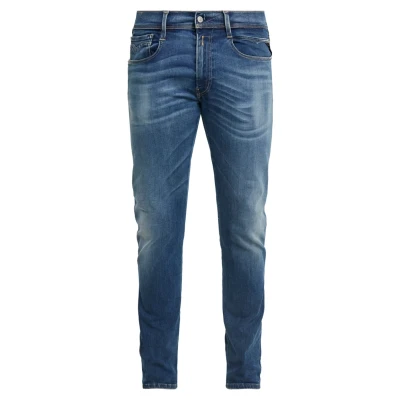 Image of Replay Anbass Hyper Slim fit jeans, Men&#039;s, Size: 38x36, Medium blue