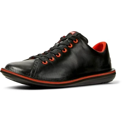 Image of Camper Men&#039;s Peu Ideal Lace Up Pigskin, Black 074, 10 UK