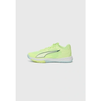 Image of Puma Accelerate PRO 4 Handball shoes, Men&#039;s, Size: 8, Fizzy light/green terrain/light moss/white shoes