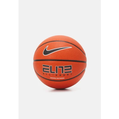 Image of Nike Performance Elite ALL Court Deflated Basketball, Men&#039;s, Size: One Size, Amber/black/metallic silver/black