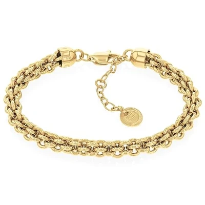 Image of Tommy Hilfiger Bracelet goldcoloured, Women&#039;s, Size: One Size, Gold coloured
