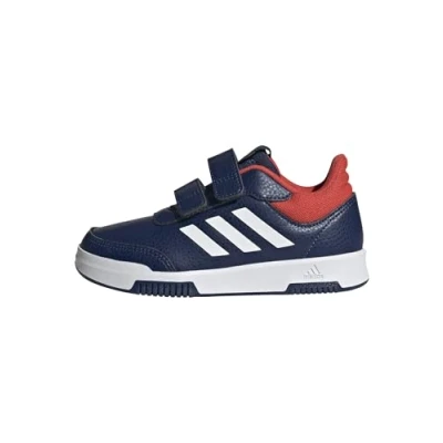 Image of adidas Performance Tensaur Sport 2.0 Unisex Walking trainers for kids, Size: 2.5, Dark blue/footwear white/bright red Imitation leather/ textile