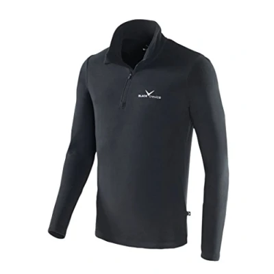 Image of Black Crevice Men&#039;s Skirolli Roll Neck