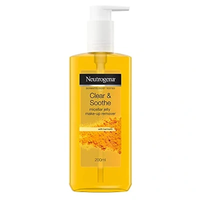 Image of Neutrogena Clear and Soothe Jelly Micellar Makeup Remover 200ml