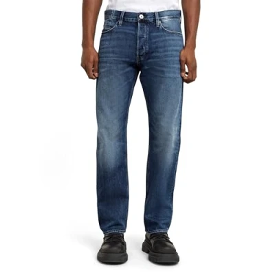 Image of G STAR Dakota Regular Straight leg jeans, Men&#039;s, Size: 28x32, Worn in waterspouts