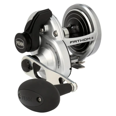 Image of Penn Fathom® II Lever Drag Marine Fishing reel RH 10 NXLD