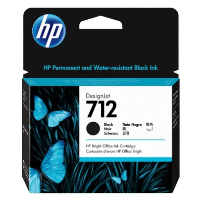 Image of HP DesignJet Studio 24&#039;&#039; 712 (3ED71A) high capacity black ink cartridge (original HP)