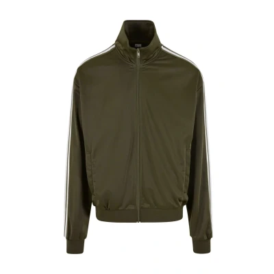 Image of Urban Classics Training jacket, Men&#039;s, Size: Large, Olive