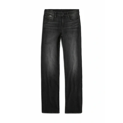 Image of G STAR Strace Straight leg jeans, Women&#039;s, Size: 24x30, Worn in black moon