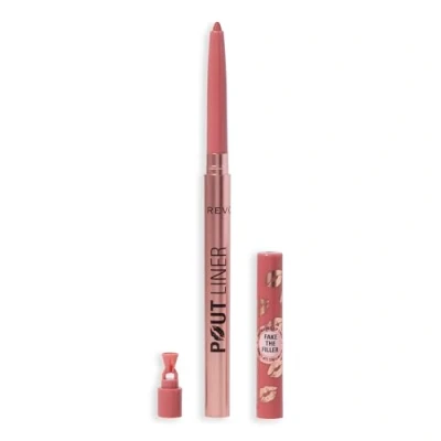 Image of Makeup Revolution Pout Bomb Plumping Lip Liner 0.2g (Various Shades) Chauffeur Nude