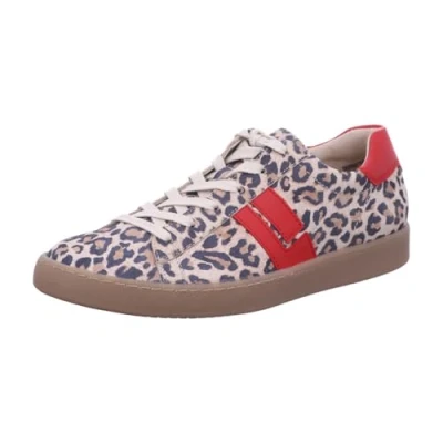 Image of Paul Green Trainers, Women&#039;s, Size: 4, Leopard s nappa desert salsa Suede