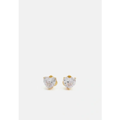 Image of kate spade new york Heart Studs Earrings, Women&#039;s, Size: One Size, Transparent