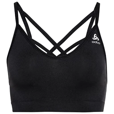 Image of ODLO Seamless SOFT sports BRA Light support bra, Women&#039;s, Size: XS, Black