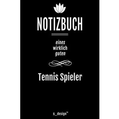 Image of Notizbuch für Tennis Spieler/Tennis Spieler: Originelle Geschenk Idee [120 Seiten gepunktet Punkte Raster blanko Papier]