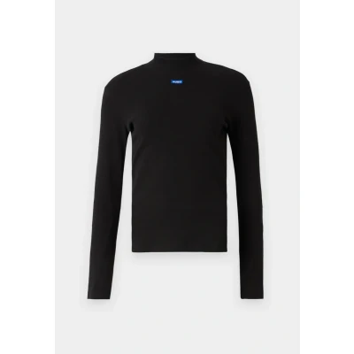 Image of HUGO Women&#039;s Easy Longsleeve_b Jersey, Black 1, S