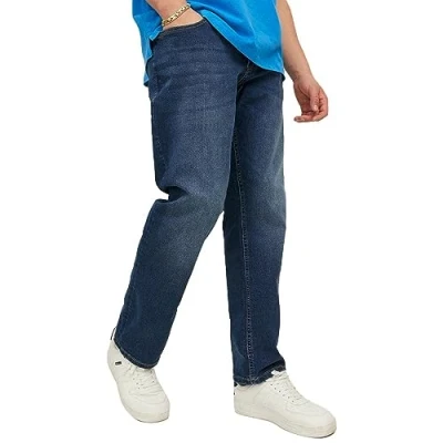 Image of Jack &amp; Jones Jjiglenn Jjoriginal Slim fit jeans Blue Denim, Men&#039;s, Size: 54x32, denim