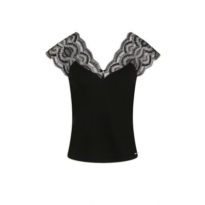 Image of Morgan Women&#039;s t Shirt, Noir, S