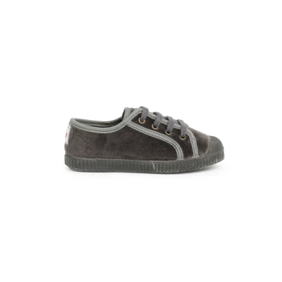 Image of Pisamonas Trainers for kids, Size: 2.5/3, Gris Textile/synthetics