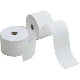Image of Rexel Ib405020 Thermal Paper Roll for Ibico 1491x/ 1228x Calculators White (Pack of 5)