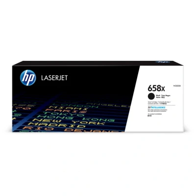 Image of HP 658X High capacity black original LaserJet toner cartridge (W2000X) for Color Enterprise M751dn, M751n