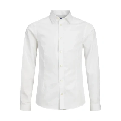 Image of Jack &amp; Jones Junior Jjprparma Shirt for kids, Size: 8y, White