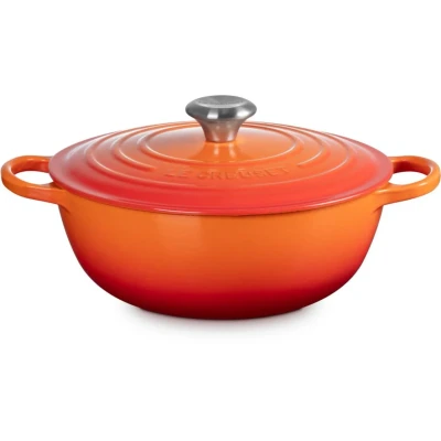 Image of Le Creuset Casserole Marmite Signature Volcanic ø 32 cm / 7 Liter