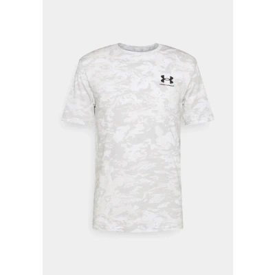 Image of Under Armour CAMO Print Tshirt, Men&#039;s, Size: XL, White/grey