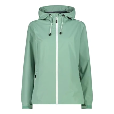 Image of CMP Woman Jacket FIX HOOD Waterproof jacket, Women&#039;s, Size: 34, Jade