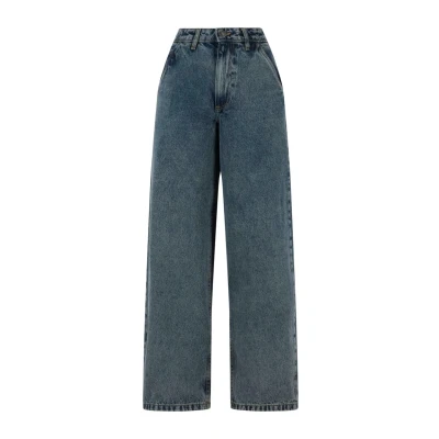 Image of Urban Classics Tapered Baggy Straight leg jeans, Women&#039;s, Size: 30, Dirty washed