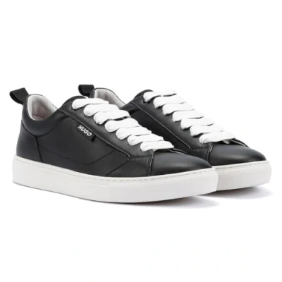 Image of HUGO Morrie Trainers, Women&#039;s, Size: 4, Black Imitation leather/ textile