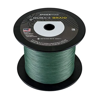 Image of SpiderWire Dura 4 Moss Green Braided line 0.17mm/15kg (1800m) fishing