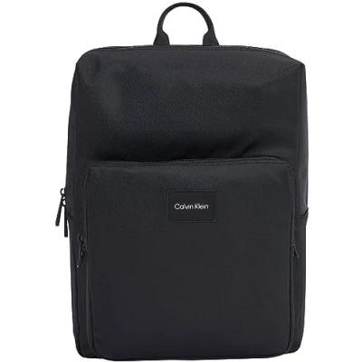 Image of Calvin Klein Men&#039;s Must T Squared BP K50K510534 Backpacks, Black (Ck Black), OS, One Size